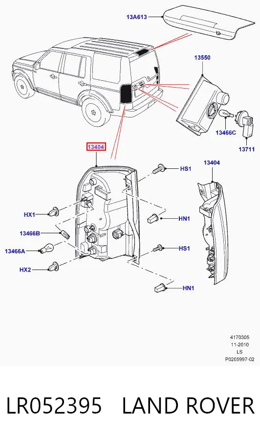 LR052395 Land Rover