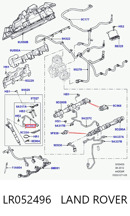 LR052496 Land Rover
