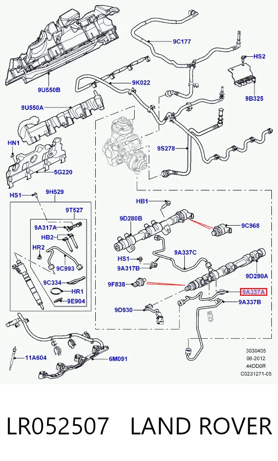 LR052507 Land Rover