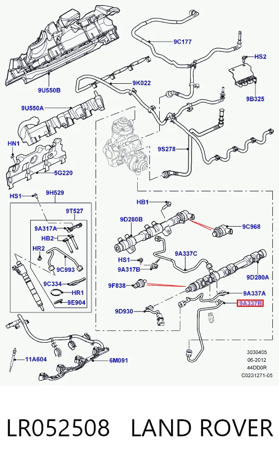 LR052508 Land Rover
