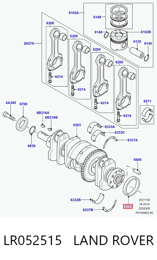 Retén del cigüeñal Fiat Ducato II furgoneta (230L) (1994 - 2002) precio, desde 20,87 EUR