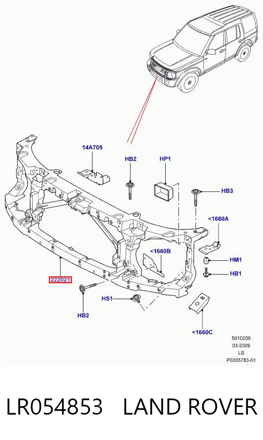 LR054853 Land Rover