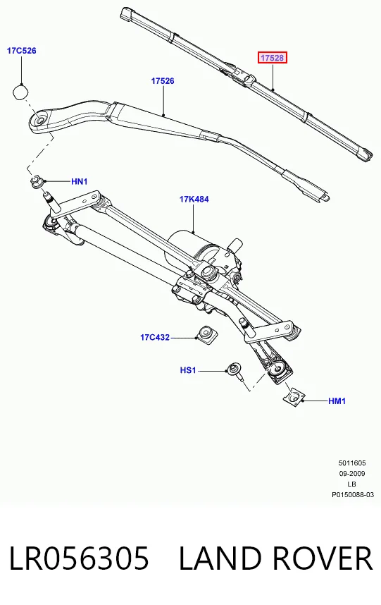 LR056305 Land Rover