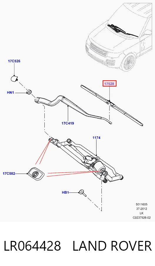 LR064428 Land Rover