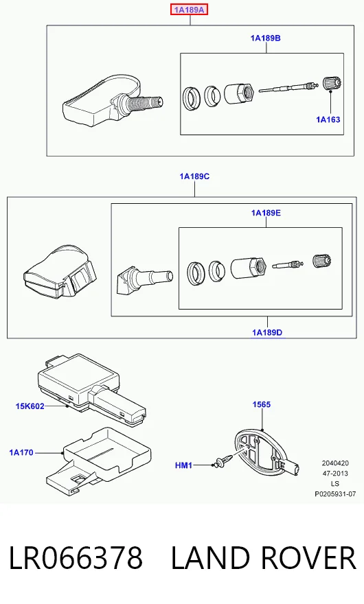 LR066378 Land Rover
