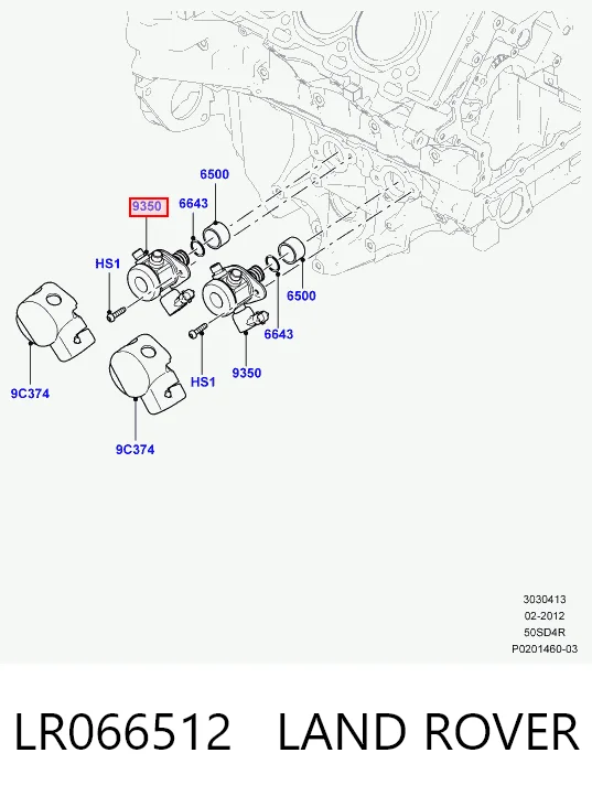 Comprar Bomba inyectora Land Rover Range Rover SPORT I L320