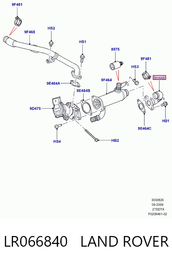 LR066840 Land Rover