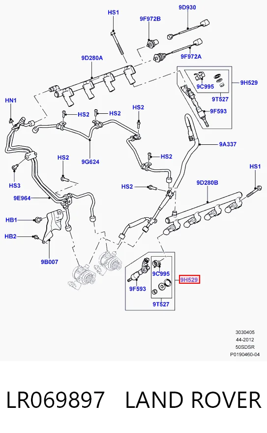 Inyectores Land Rover Range Rover III SUV (L322) (2010 - 2012) precio, desde 134,31 EUR