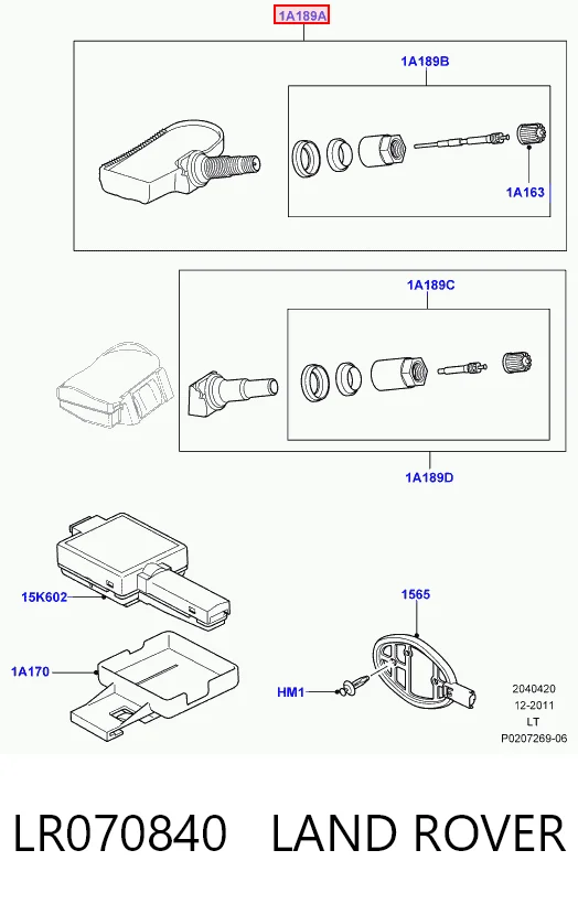 LR070840 Land Rover