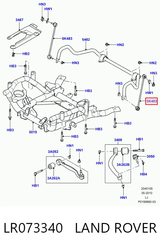 LR073340 Land Rover