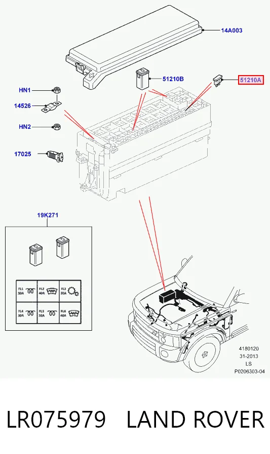 LR075979 Land Rover