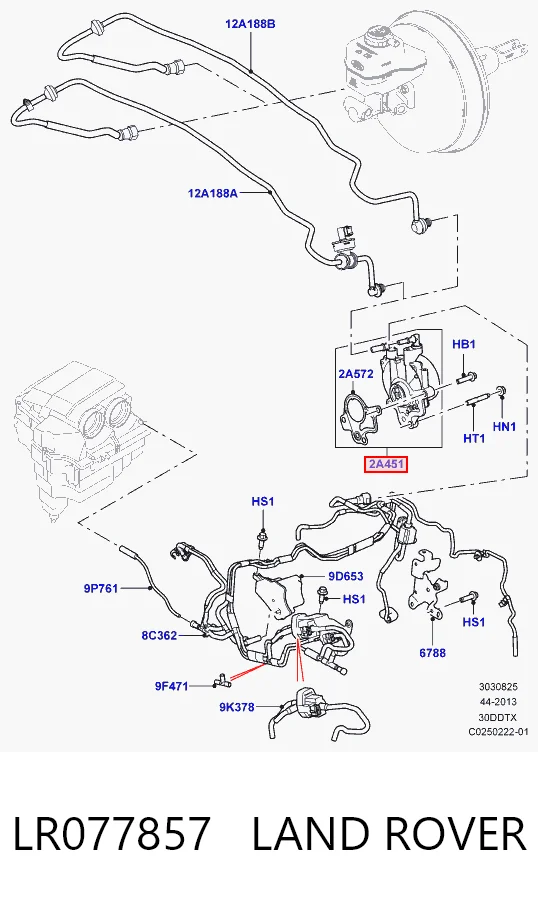 Bomba de vacío del sistema de frenado Land Rover Range Rover SPORT II SUV (L494) (2013 - 2022) precio, desde 97,28 EUR
