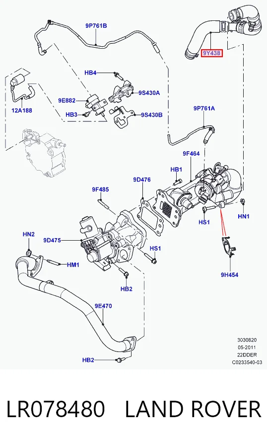 LR078480 Land Rover
