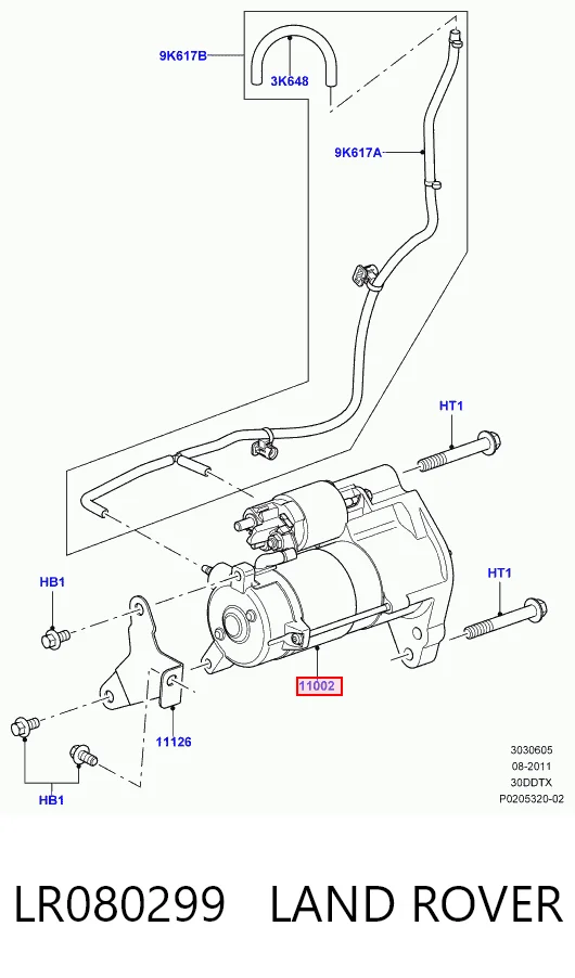 LR080299 Land Rover
