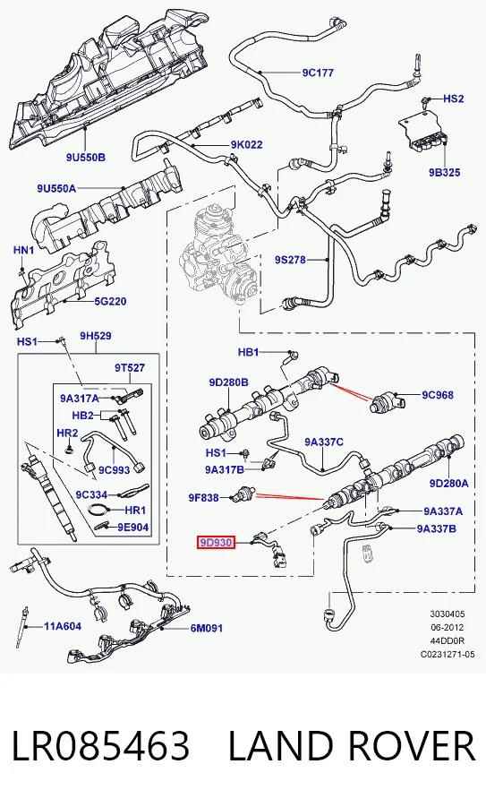 LR085463 Land Rover