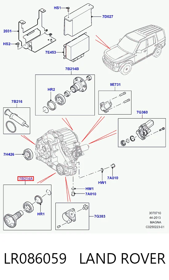 LR086059 Land Rover