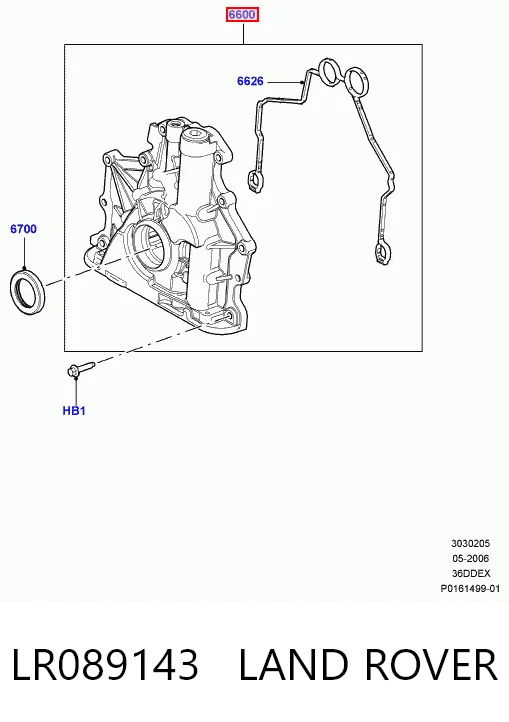 Bomba de aceite Land Rover 6H4Q6600DD precio, desde 159,72 EUR