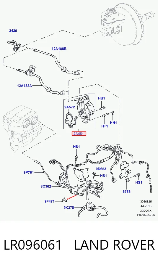  Bomba de vacío Land Rover Range Rover 