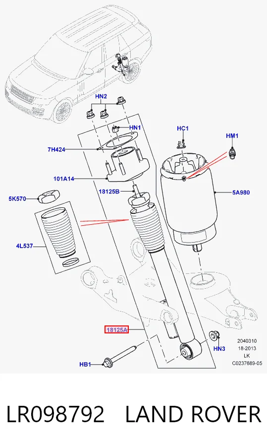 LR098792 Land Rover