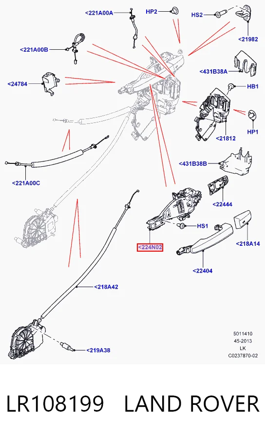 LR108199 Land Rover