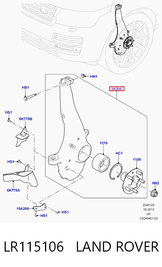 LR115106 Land Rover