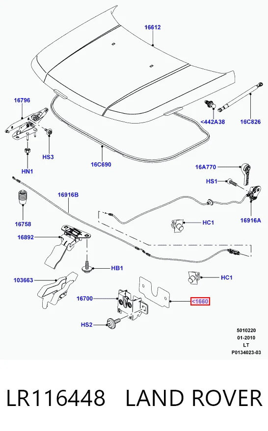 LR116448 Land Rover