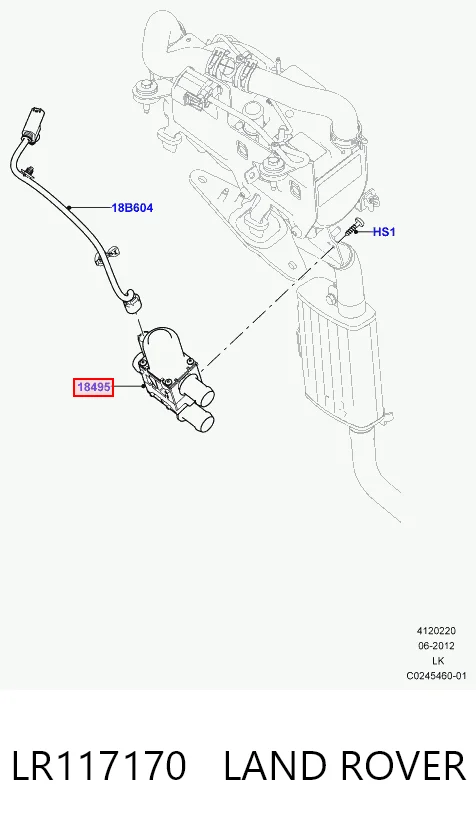 Comprar 31322093 Volvo Válvula de control de líquido refrigerante
