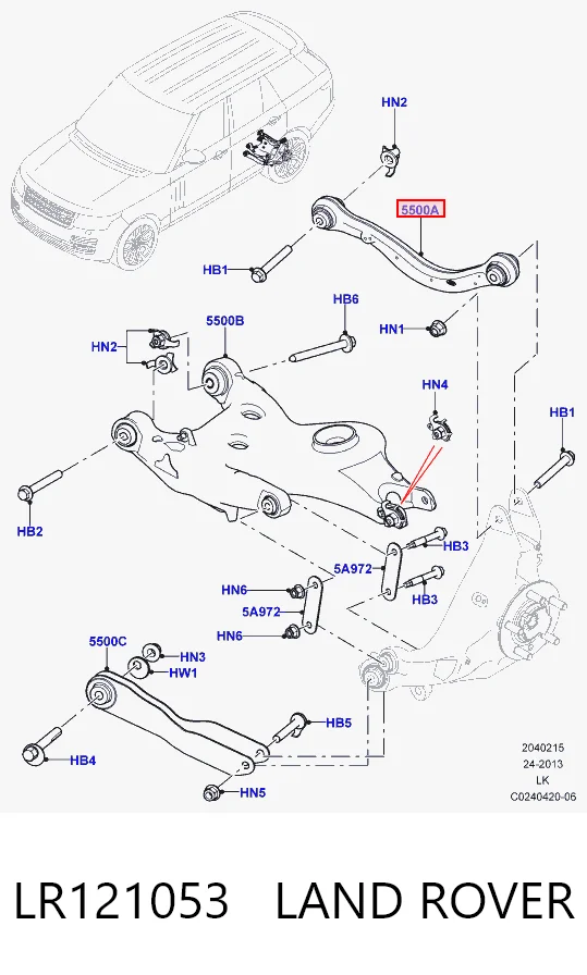 LR121053 Land Rover