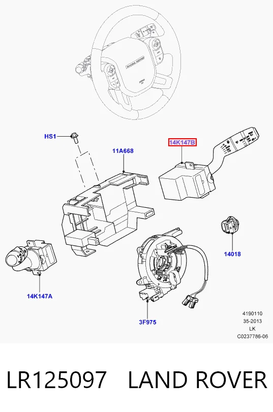 LR125097 Land Rover