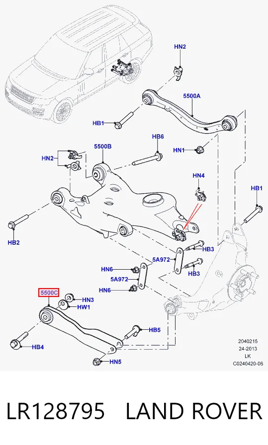 LR128795 Land Rover