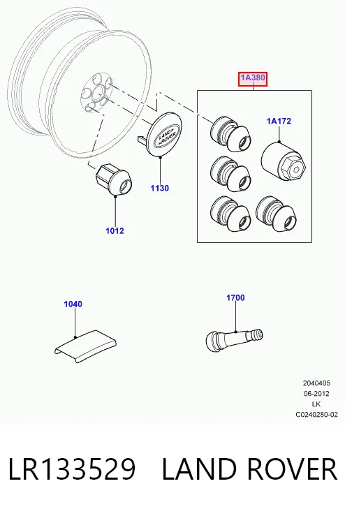 Tornillos para ruedas Land Rover Range Rover SPORT I SUV (L320) (2005 - 2013) precio, desde 192,37 EUR