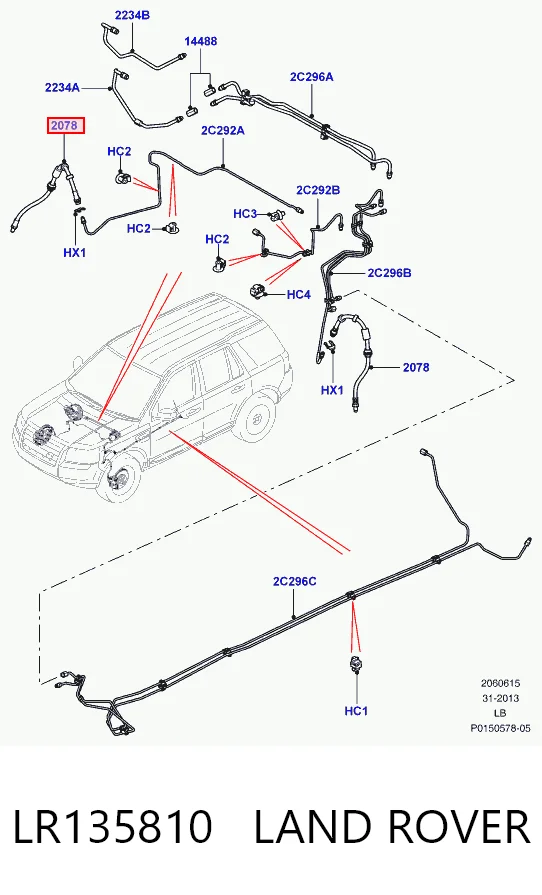 LR135810 Land Rover