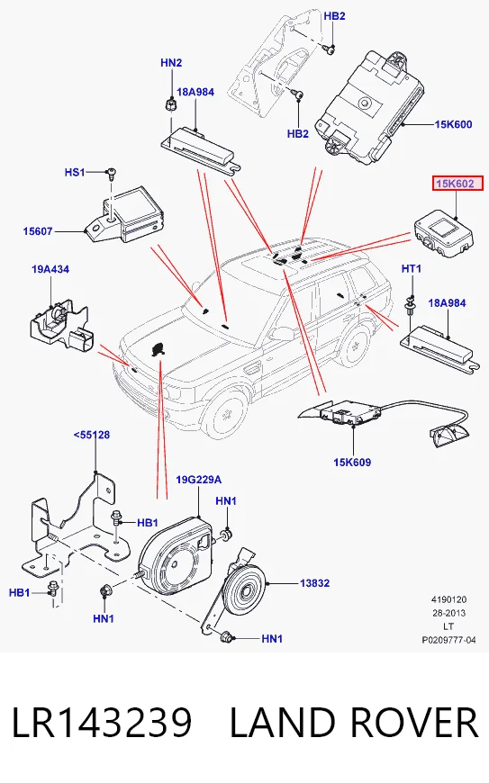 LR143239 Land Rover