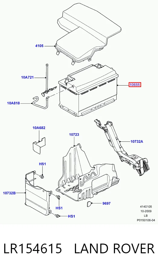 Batería Jaguar 429123484