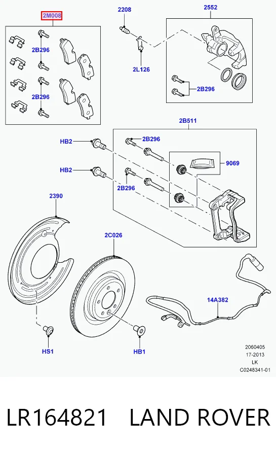 LR164821 Land Rover