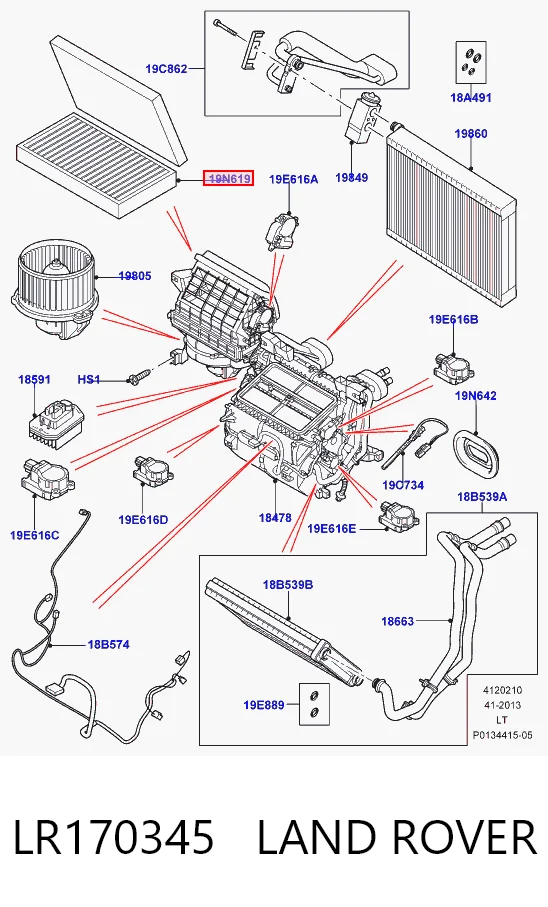 LR170345 Land Rover