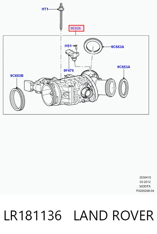 LR181136 Land Rover