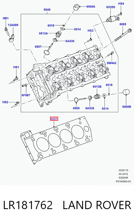 LR181762 Land Rover
