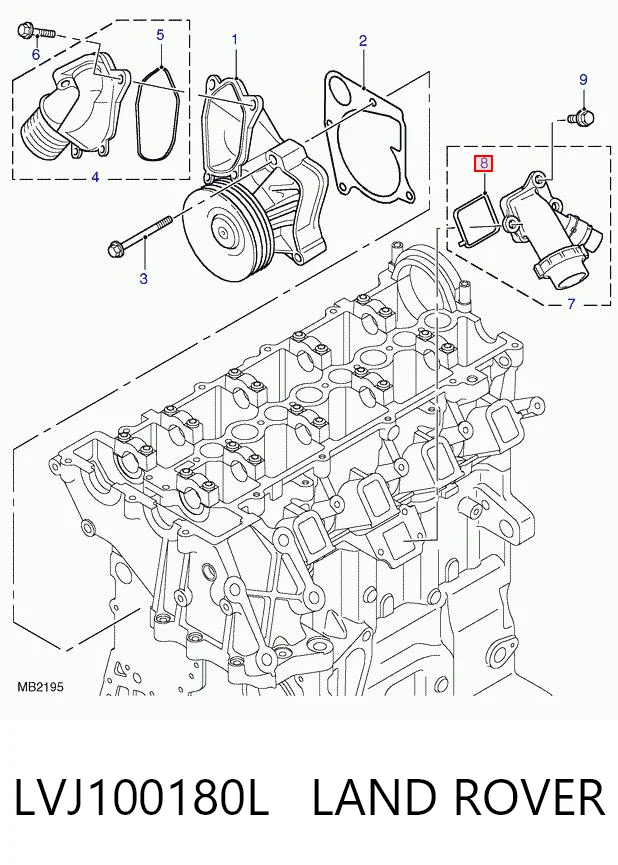 LVJ100180L Land Rover