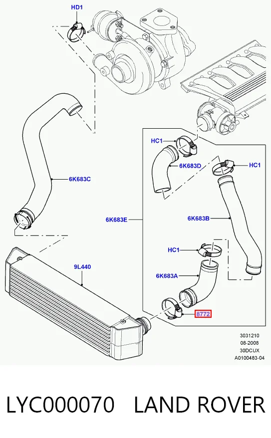 LYC000070 Land Rover