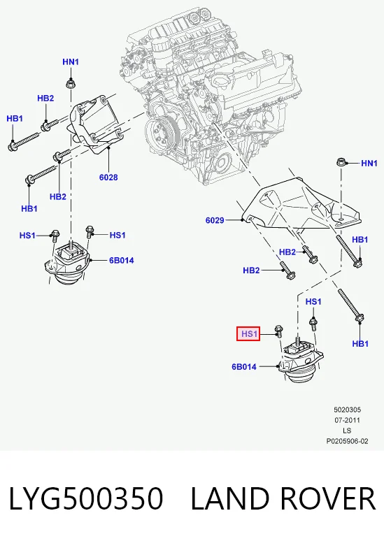 LYG500350 Land Rover