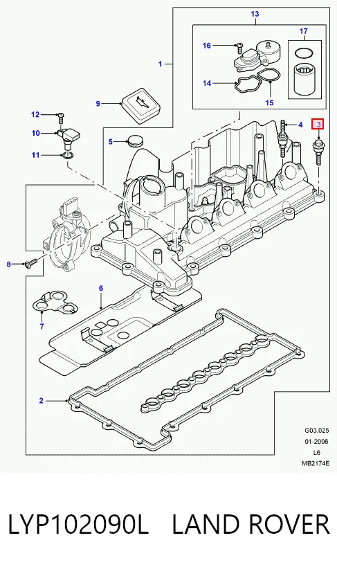 LYP102090L Land Rover