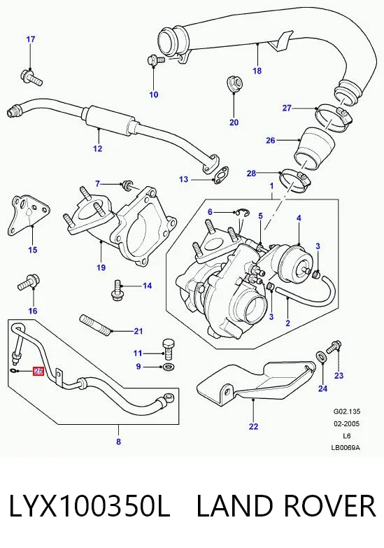 LYX100350L Land Rover