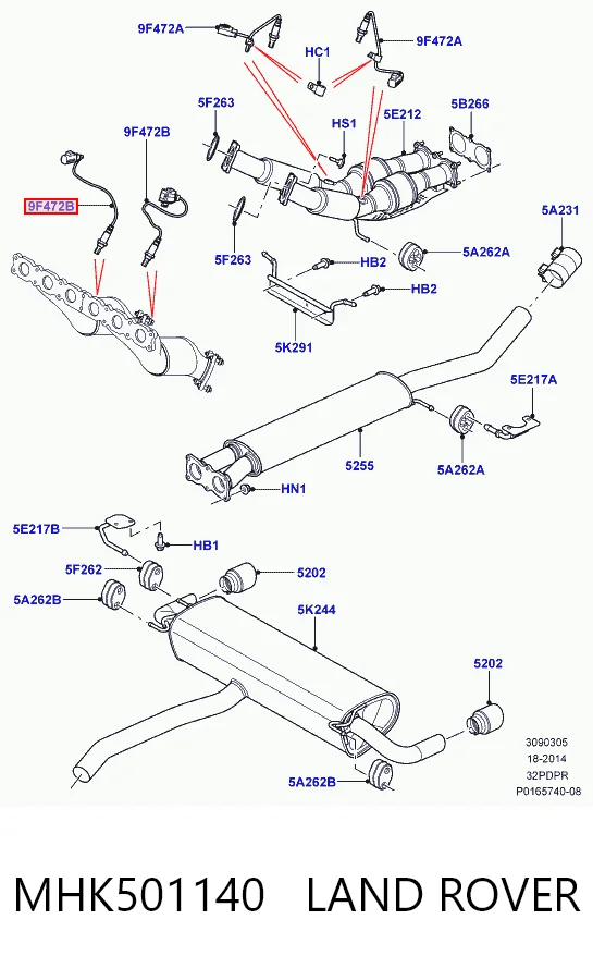 MHK501140 Land Rover
