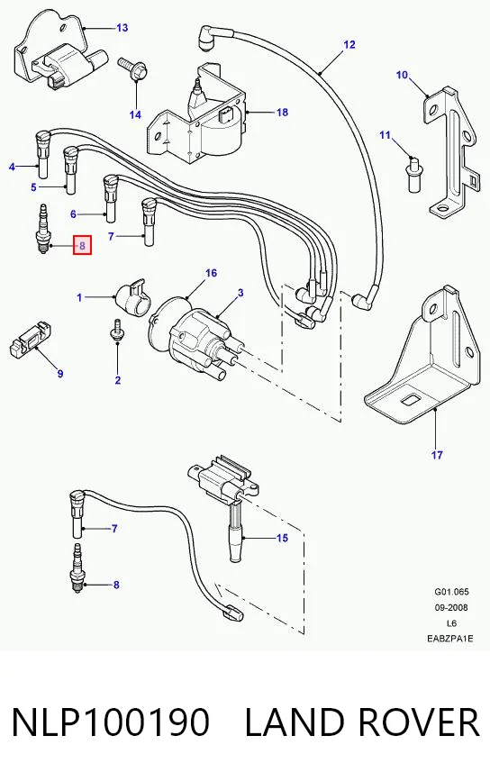 NLP100190 Land Rover