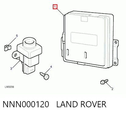 Módulo de control del motor para Land Rover Discovery II (LJ ,LT)