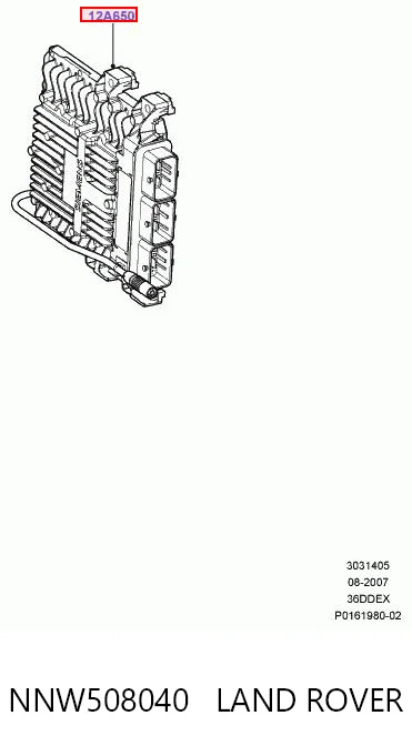 Centralina Del Motor Land Rover Range Rover III (2002-2009)