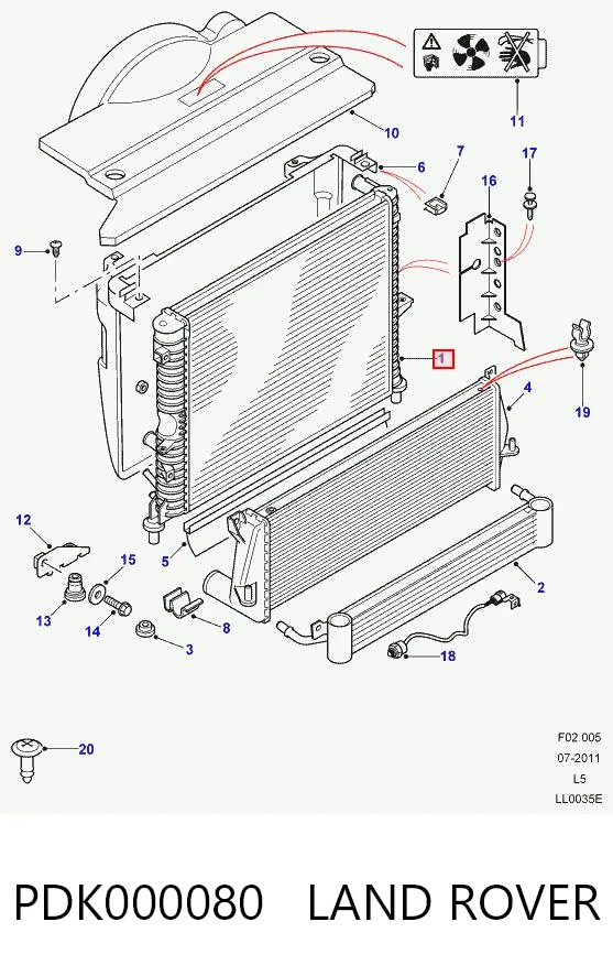 Água radiador Jdeus 002M20 precio, desde 126,12 EUR
