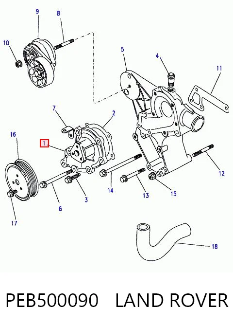 PEB500090 Land Rover