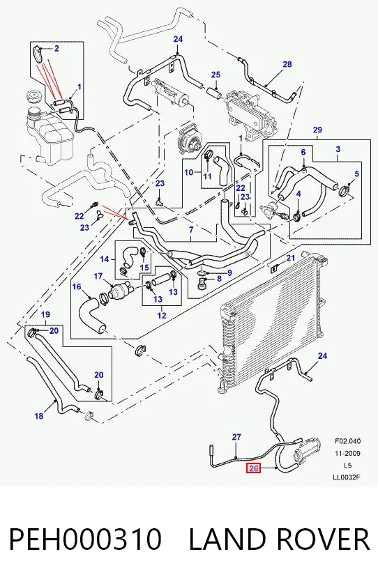 PEH000310 LAND ROVER